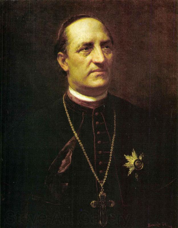 Gyula Benczur Portrait of Arnold Ipolyi France oil painting art